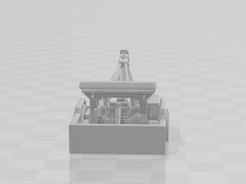 Body tow truck Modello di stampa 3D