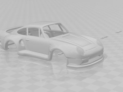 Porsche 959 custom 3D Print Model