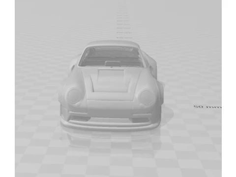 Porsche 959 custom 3D Print Model