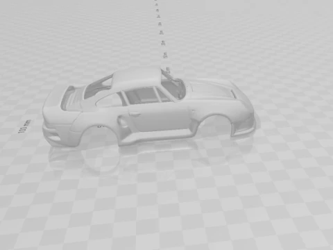 Porsche 959 custom 3D Print Model