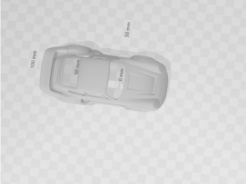 Porsche 959 custom 3D 打印模型