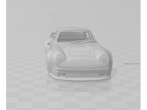 Porsche 959 custom Model Cetak 3D