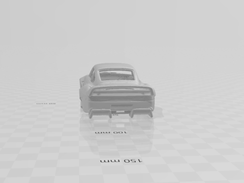 Porsche 959 custom Model Cetak 3D