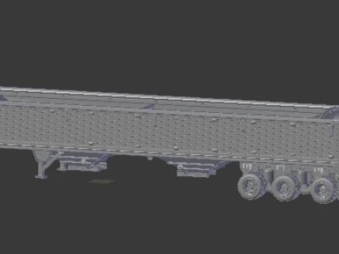 Wilson 3 axle trailer 3D Print Model