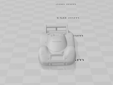 Porsche 917 closed 3D Print Model