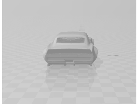 Camaro custom car 3D Print Model