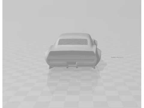 Camaro custom car 3D Print Model