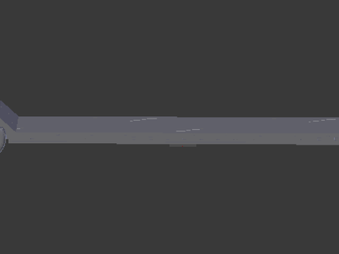 Trailer flatbed 3D Baskı Modeli