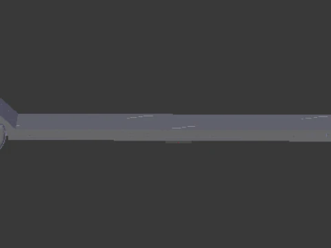 Trailer flatbed 3D Print Model