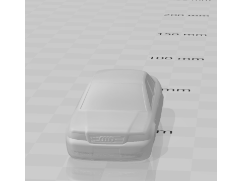 Audi a4 sedan Modèles 3D en vedette