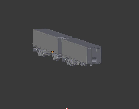 Trailer box double euro 3D Print Model .c4d .max .obj .3ds .fbx .stl .blend 
