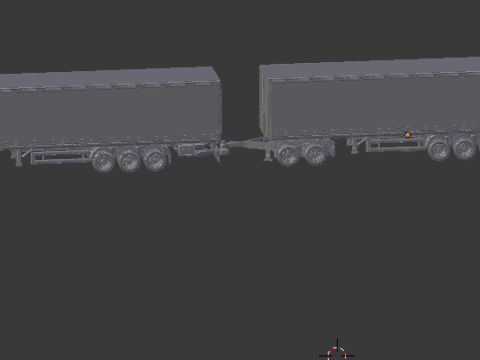 Trailer box double euro 3D Baskı Modeli