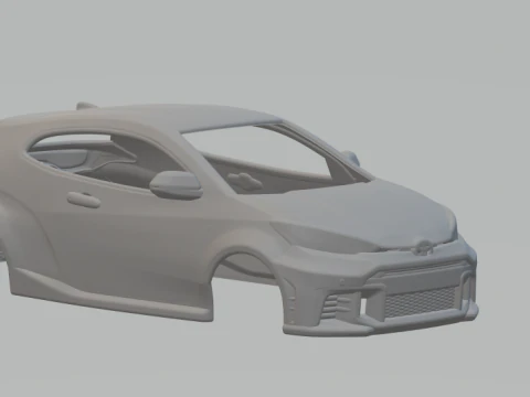 Toyota gr yaris Modelo de impresión 3D
