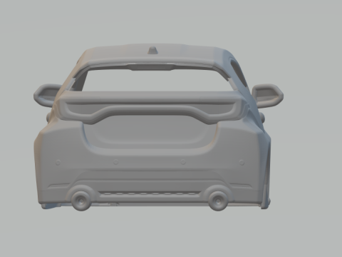 Toyota gr yaris 3Dプリントモデル