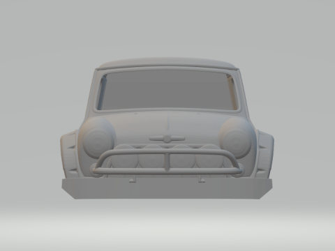 Cooper extreme rally 3D-printmodel