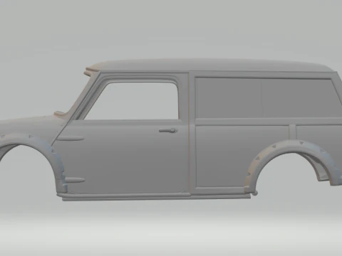 库珀极限拉力赛 3D 打印模型