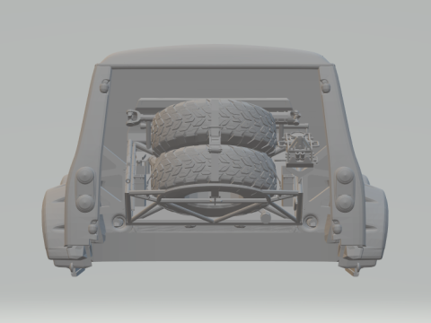 Cooper extreme rally 3D-printmodel