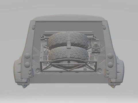 库珀极限拉力赛 3D 打印模型