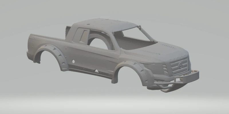 Nissan titan baja 3D Print Model .c4d .max .obj .3ds .fbx .stl .blend 