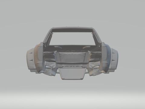 Nissan titan baja Modelo de impresión 3D
