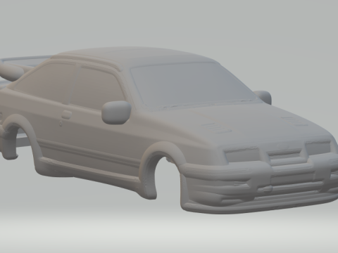 Sierra closed 3D-printmodel