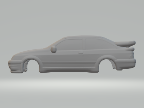Sierra closed 3D-printmodel