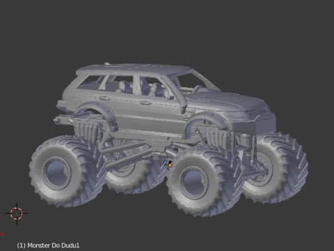 랜드로버 커스텀 3D 프린트 모델