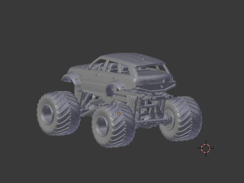 Land rover custom 3D Print Model