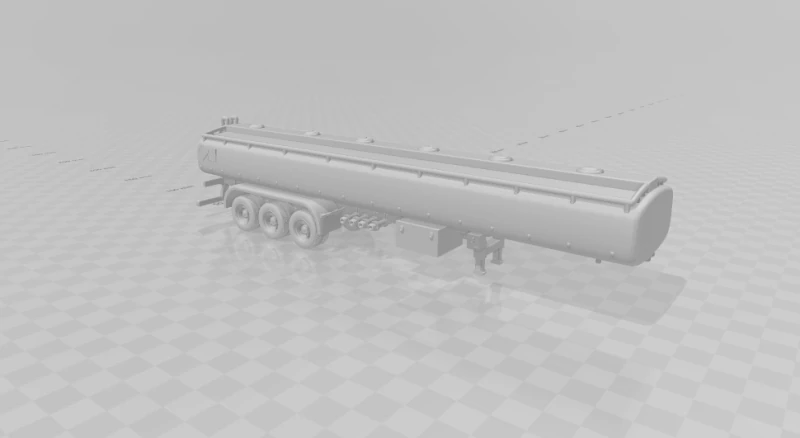 Trailer for inflammable brazil 80s 3D Print Model .c4d .max .obj .3ds .fbx .stl .blend