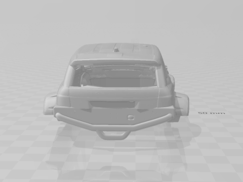 Land rover custom 3D 프린트 모델