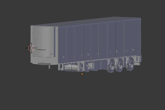 Refrigerated trailer europe 3D Print Model .c4d .max .obj .3ds .fbx .stl .blend 