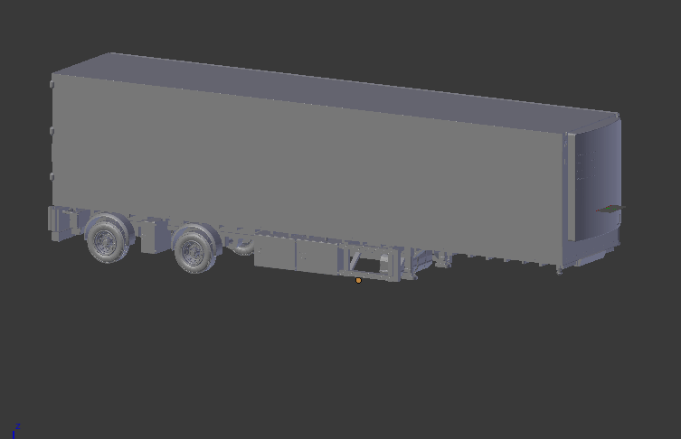 Trailer europe Modelo de Impressão 3D .c4d .max .obj .3ds .fbx .stl .blend