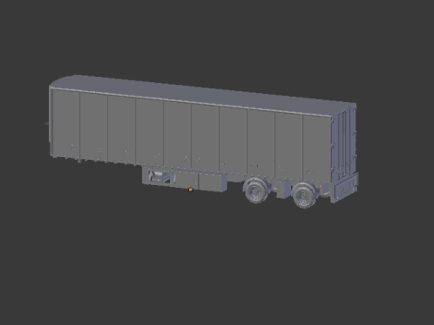 Trailer europe Modelo de Impressão 3D