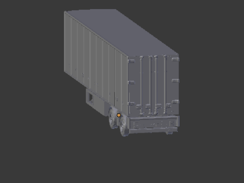 Trailer europe Modelo de Impressão 3D