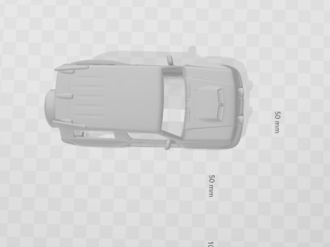 Mitsubishi pajero rally 3D Print Model