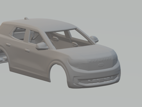 Explorer ev Modelo de impresión 3D