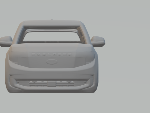 Explorer ev 3Dプリントモデル
