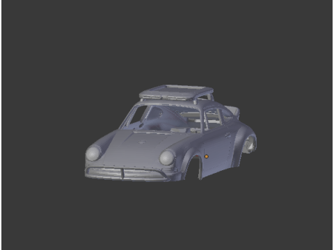 Porsche 911 off road 3D Print Model