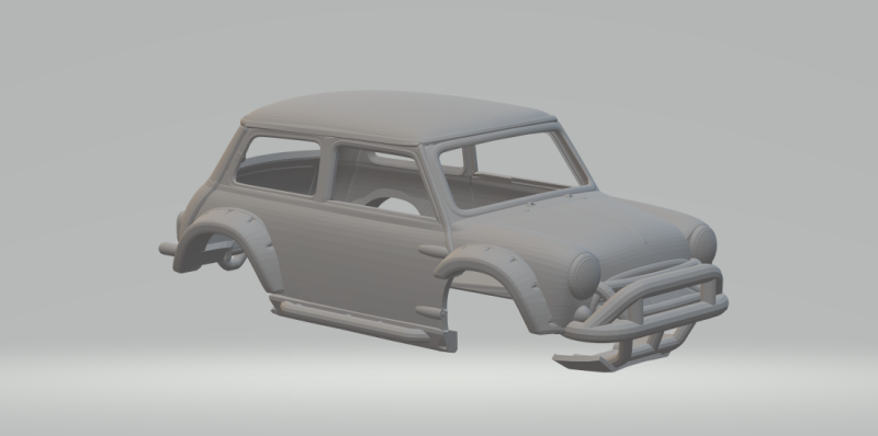 Off road cooper 3D Принт Модель .c4d .max .obj .3ds .fbx .stl .blend