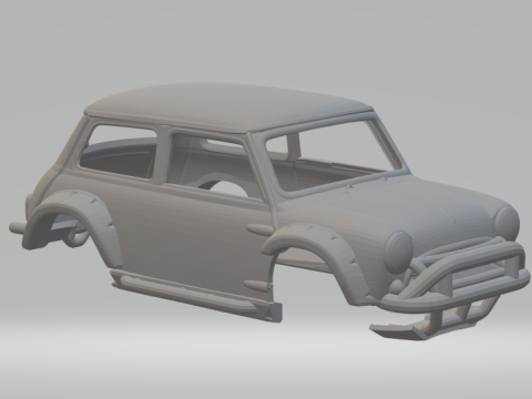 Off road cooper 3D Print Model