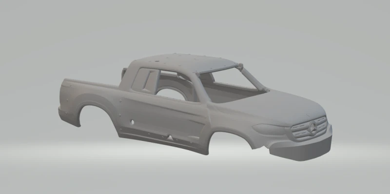 Mercedes baja 3D Print Model .c4d .max .obj .3ds .fbx .stl .blend 