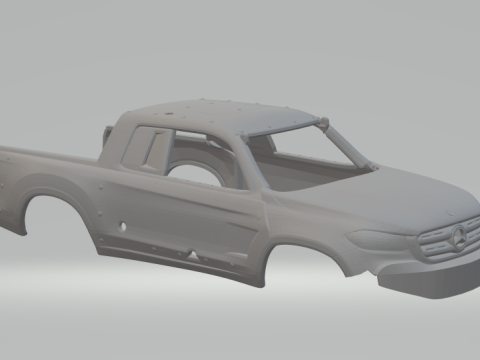 Mercedes baja 3D Print Model