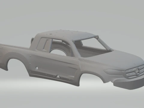 메르세데스 바하 3D 프린트 모델