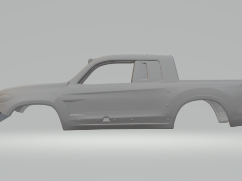Mercedes baja Modelo de Impressão 3D
