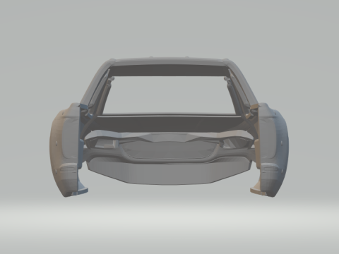 Mercedes baja Modelo de Impressão 3D