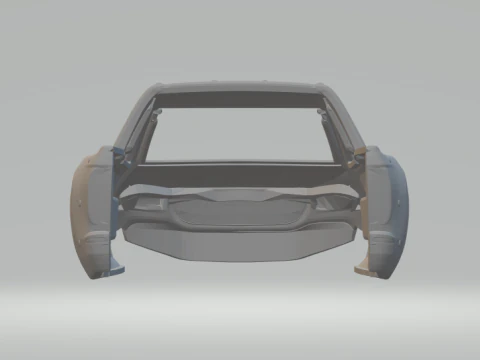 Mercedes baja 3D Print Model