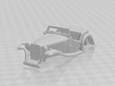 Mg midget 3D-printmodel