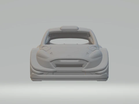 Fiesta rally 3D Print Model