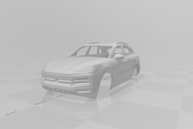 Porsche cayenne Modelo de Impressão 3D .c4d .max .obj .3ds .fbx .stl .blend
