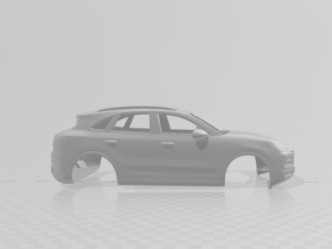 Porsche cayenne Modelo de Impressão 3D